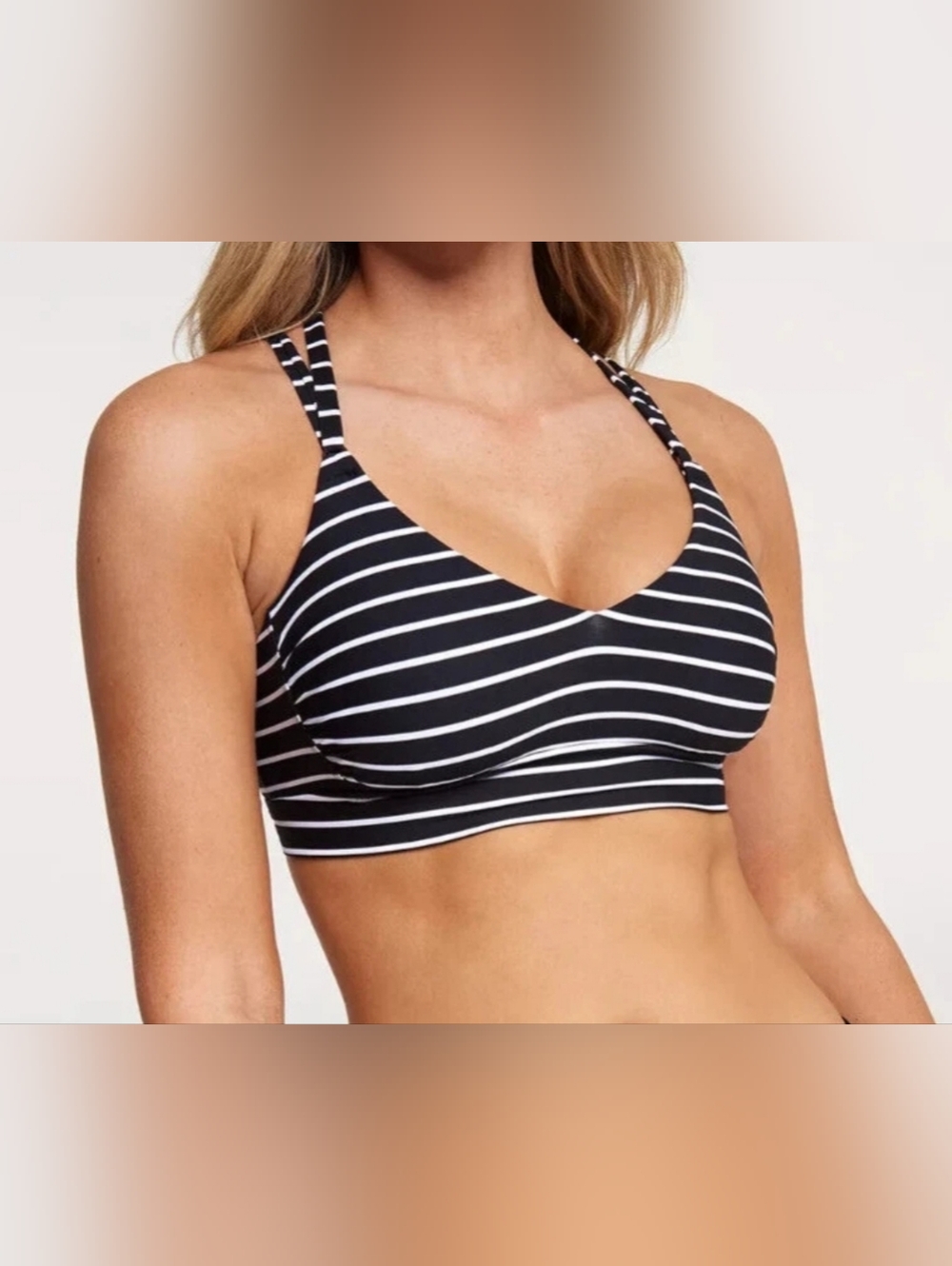 NWT CALIA Swim Collection Strappy Medium Support Padded Top - Picture 2 of 5